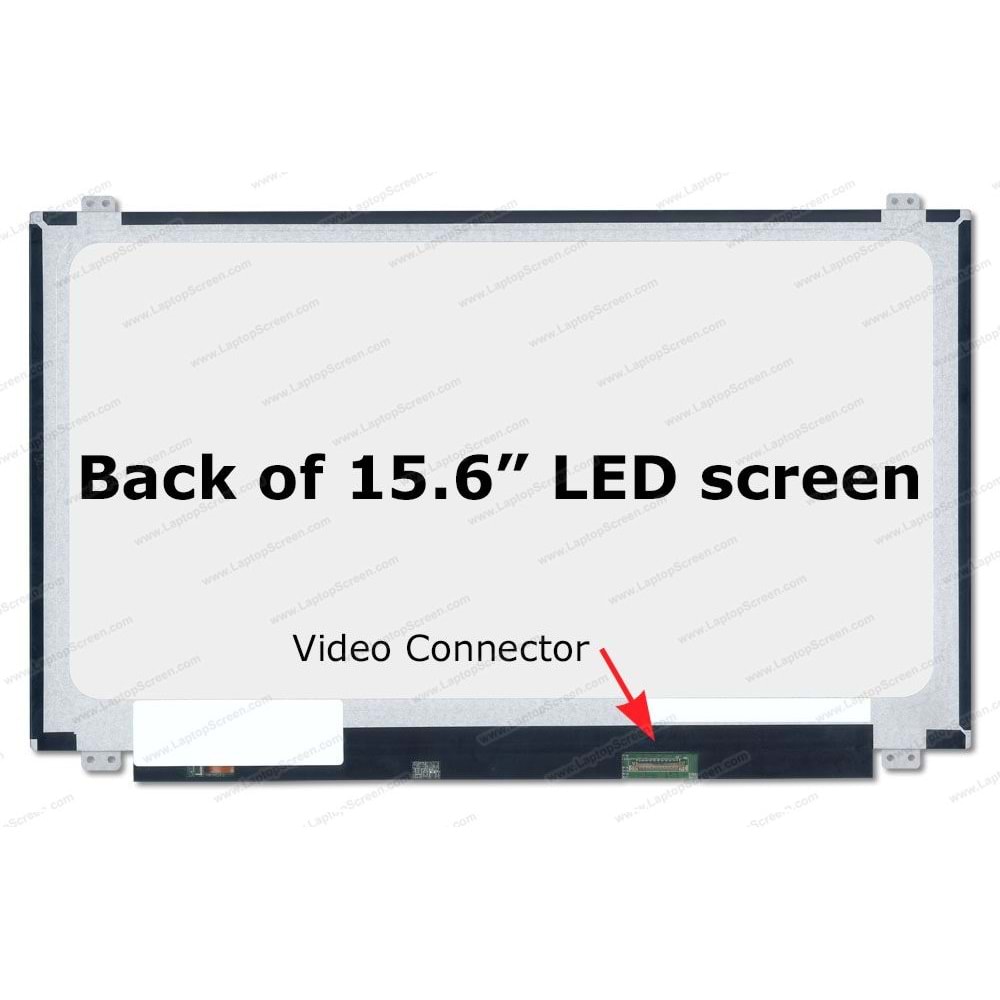 YEDEK PARCA NOTEBOOK LCD PANEL 15.6 SLIM LED 30 PİN