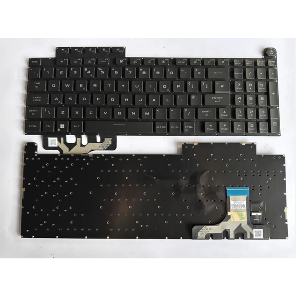 NOTEBOOK KLAVYE ASUS ROG G814 G834 SİYAH TÜRKÇE RGB