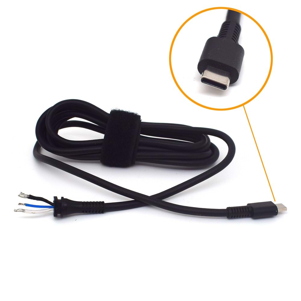 YEDEK PARÇA TYPE-C DC POWER CABLE 3 DAMAR KABLO