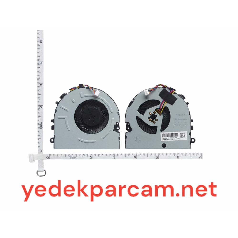 NOTEBOOK CPU FAN HP DC28000L6D0 15-DA 17-G 812109-01