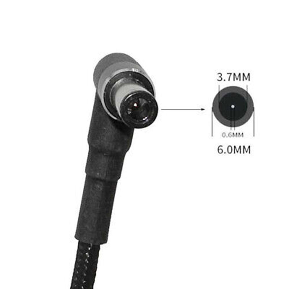 YEDEK PARÇA 6.0mm x 3.7mm Dc Power Cable Asus Rog 280w Destekli