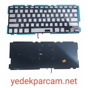 NOTEBOOK KLAVYE APPLE MACBOOK PRO A1278 SİYAH ÇERÇEVESİZ TÜRKÇE IŞIKLI