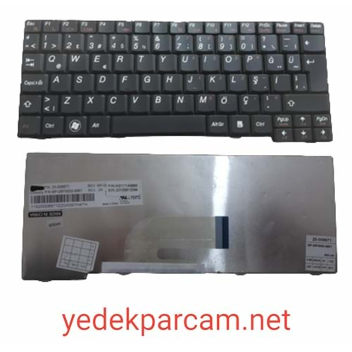 NOTEBOOK KLAVYE LENOVO S9 S10-2 SİYAH TÜRKÇE LKL019