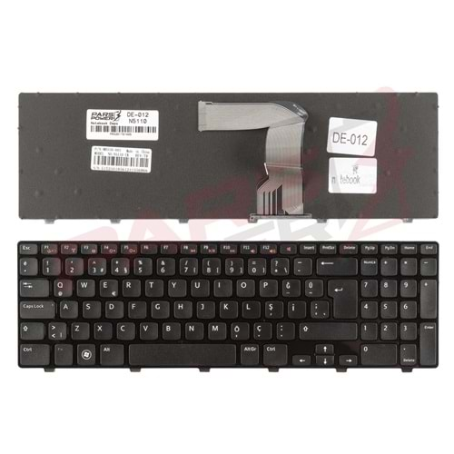 NOTEBOOK KLAVYE DELL N5110 SİYAH ÇERÇEVELİ TÜRKÇE