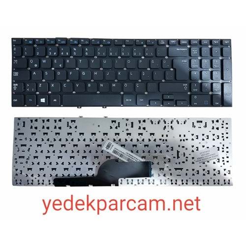 NOTEBOOK KLAVYE 300E5A NP305E5A SİYAH ÇERÇEVESİZ TÜRKÇE SMKL010