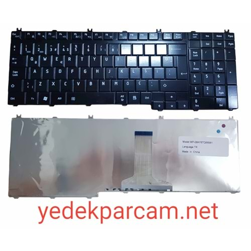 NOTEBOOK KLAVYE SATELLİTE P300 L350 L500 QOSMİO G50 F50 X30 PARLAK TR