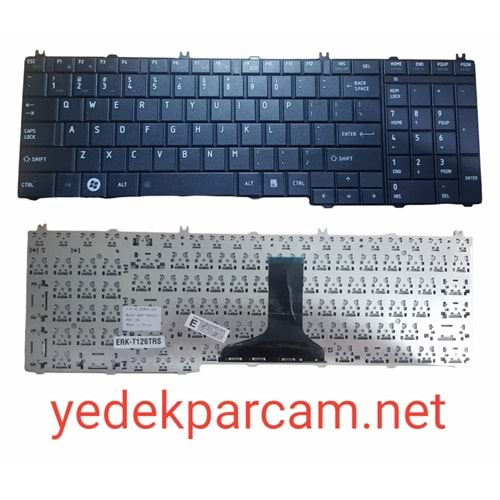 NOTEBOOK KLAVYE SATELLİTE C650 L650 L655 L670 L675 C660 INGILIZCE