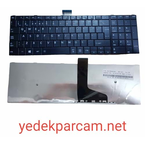 NOTEBOOK KLAVYE SATELLİTE C50 C50D C55 C55 A4 C55D C55T SİYAH TÜRKÇE