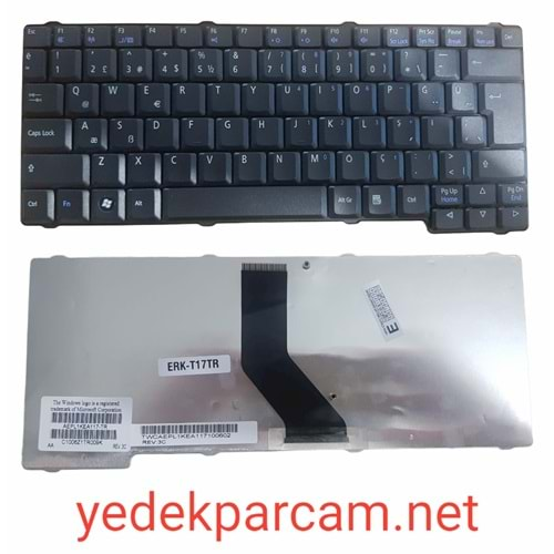 NOTEBOOK KLAVYE SATELLİTE L10, L15, L20 SİYAH TÜRKÇE TKL0032