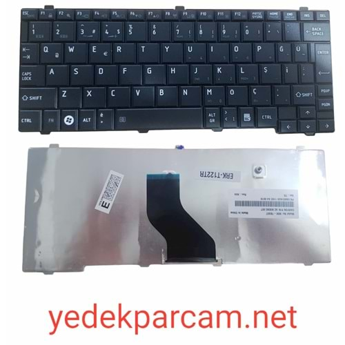 NOTEBOOK KLAVYE TOSHİBA MİNİ NB200 SİYAH TÜRKÇE TKL0036