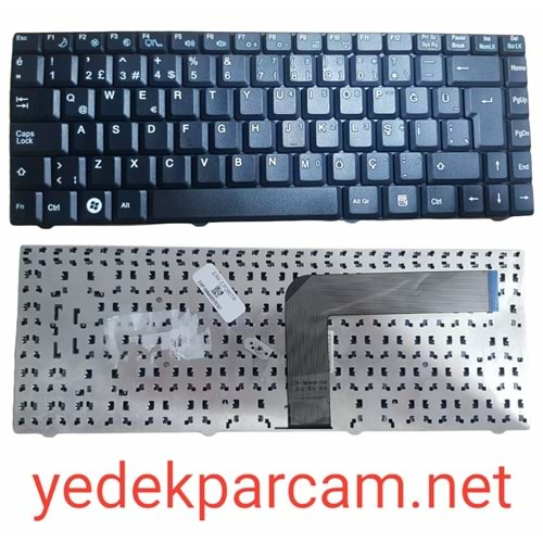 NOTEBOOK KLAVYE EXPER KARİZMA V50 V50SI1 SİYAH TÜRKÇE CKL0019