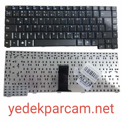 NOTEBOOK KLAVYE CLEVO M54 M55 SİYAH TÜRKÇE CKL0022