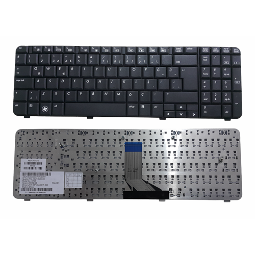 NOTEBOOK KLAVYE HP COMPAQ CQ61, G61 SİYAH TÜRKÇE