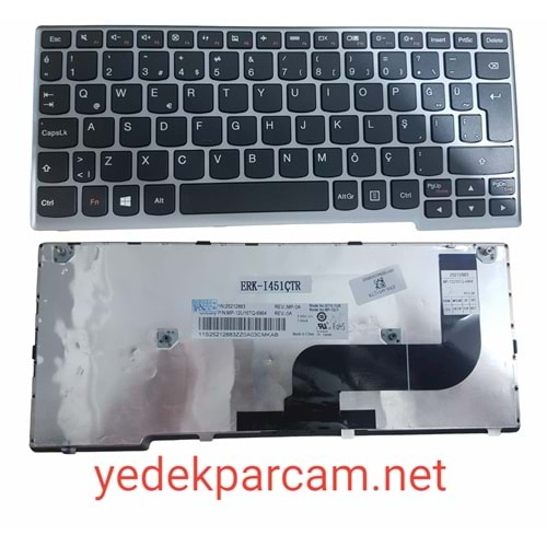 NOTEBOOK KLAVYE LENOVO S10-3 SIYAH ÇERÇEVELİ TÜRKÇE