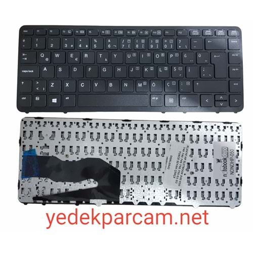 KLAVYE HP ELITBOOK 840 850 740 740 745 750 755 G1 G2 TUKCE SIYAH ÇERÇE