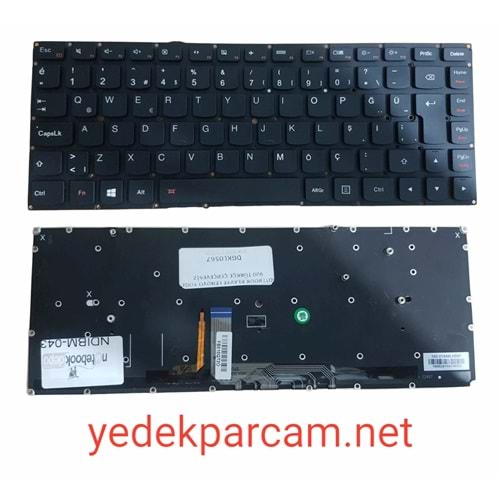 NOTEBOOK KLAVYE LENOVO YOGA 900 TÜRKÇE ÇERÇEVESİZ