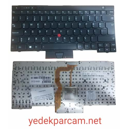 NOTEBOOK KLAVYE LENOVO THINKPAD T430 L430 L530 SİYAH ÇERÇEVELİ TÜRKÇE