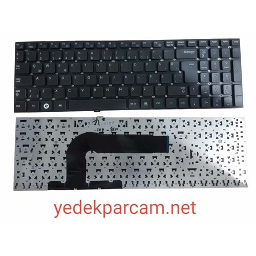 NOTEBOOK KLAVYE SAMSUNG NP-330 NP330 SİYAH ÇERÇEVESİZ TÜRKÇE