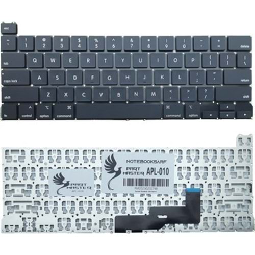 NOTEBOOK KLAVYE APPLE MACBOOK PRO A2338 SİYAH INGILIZCE US