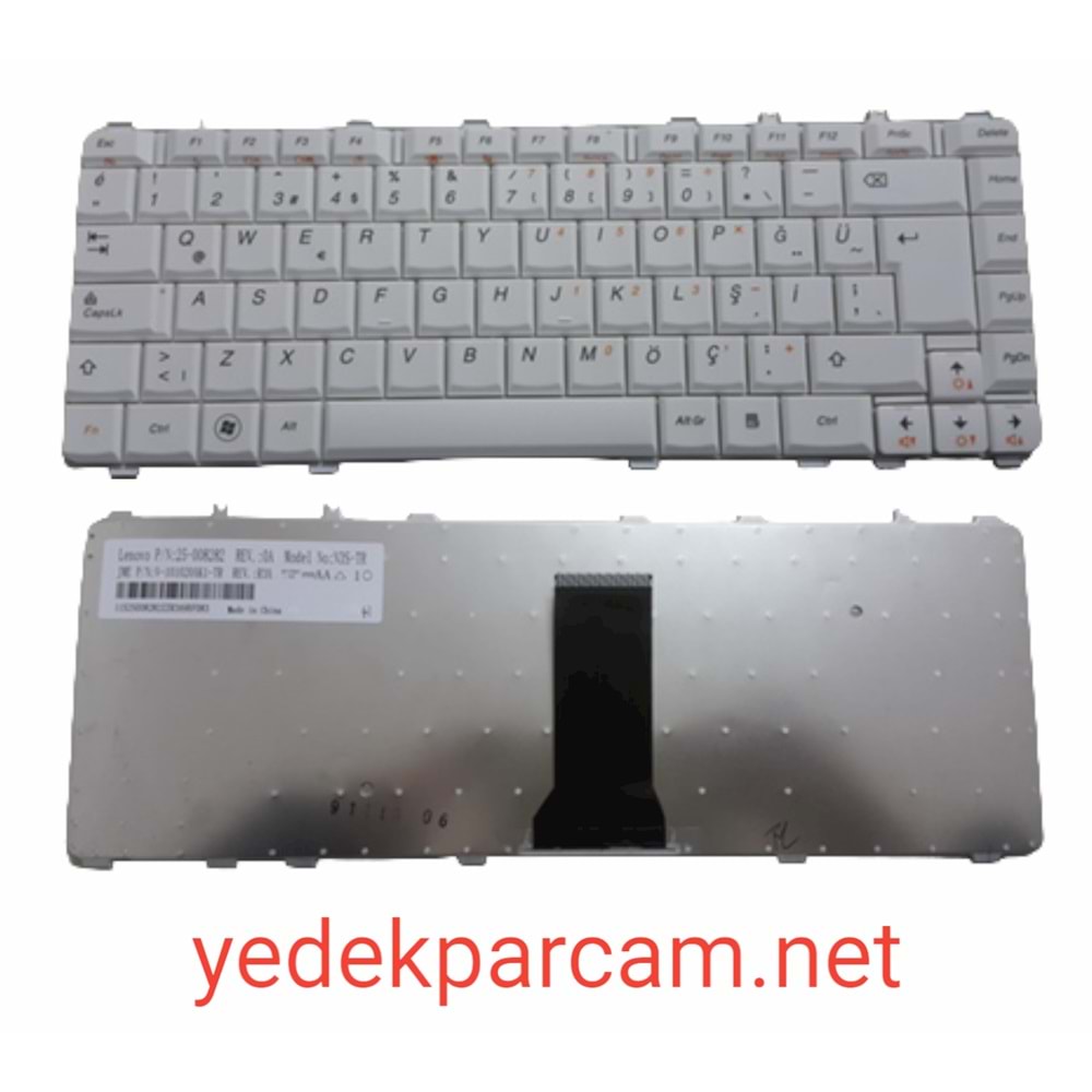 NOTEBOOK KLAVYE LENOVO Y450 BEYAZ TÜRKÇE