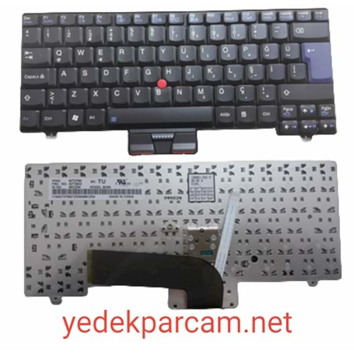 NOTEBOOK KLAVYE LENOVO SL500 SL400 SİYAH TÜRKÇE