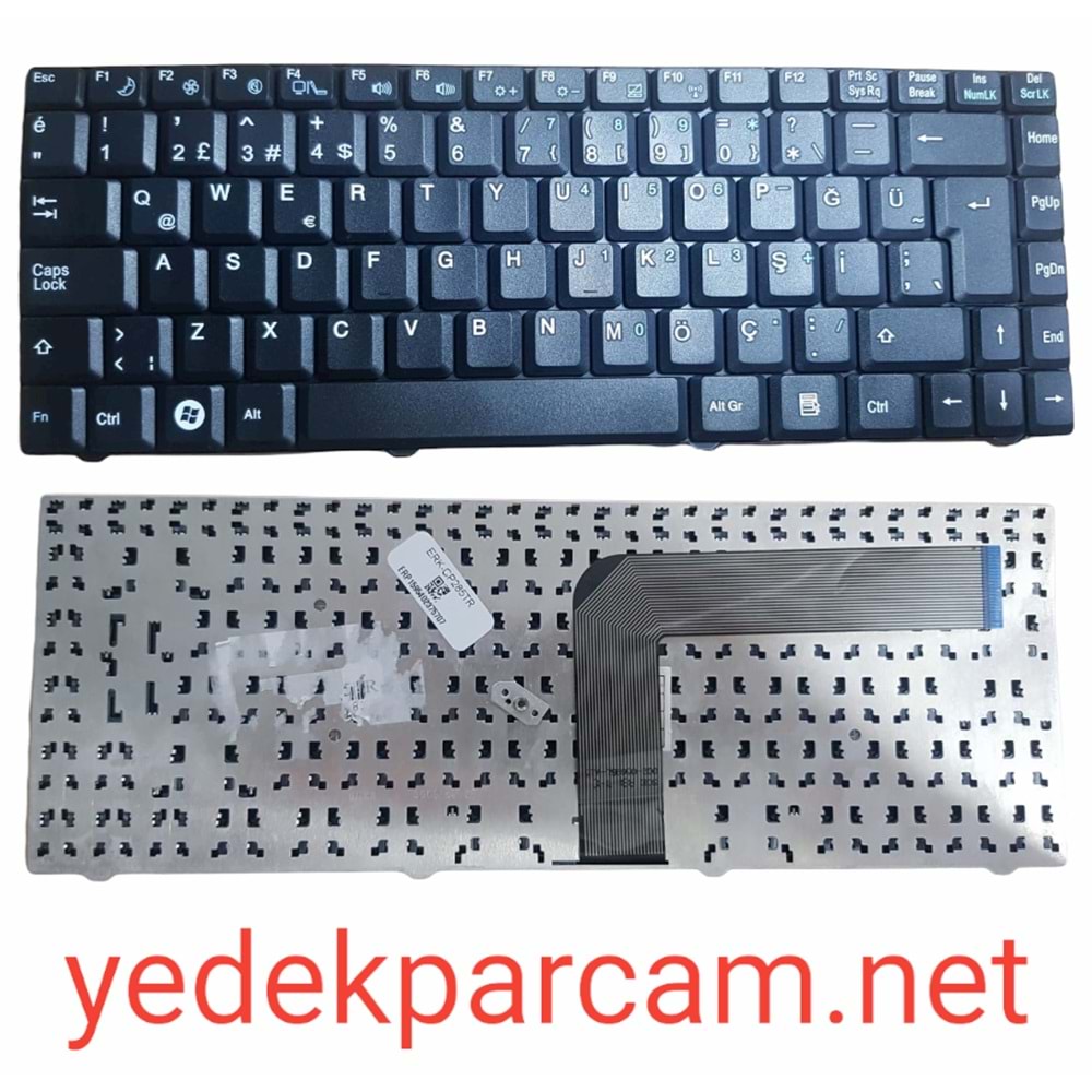 NOTEBOOK KLAVYE EXPER KARİZMA V50 V50SI1 SİYAH TÜRKÇE CKL0019