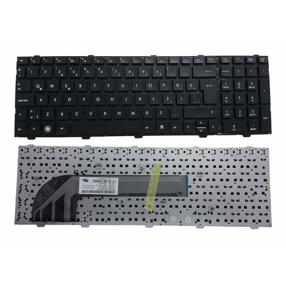NOTEBOOK KLAVYE HP 4540 4540S SİYAH ÇERÇEVESİZ TÜRKÇE