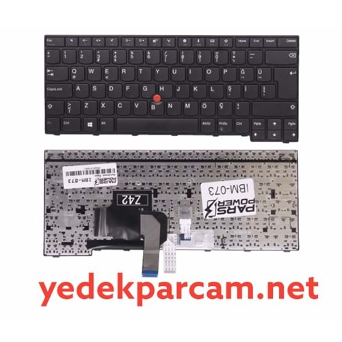 NOTEBOOK KLAVYE LENOVO THINKPAD T560 T460 SİYAH ÇERÇEVELİ TÜRKÇE VİDAL