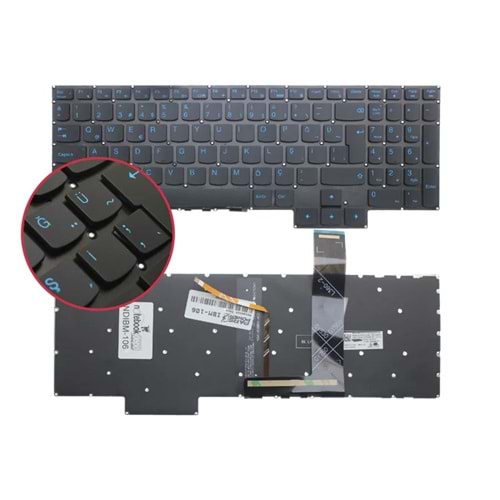 NOTEBOOK KLAVYE LENOVO IEAPAD GAMING 3-15IMH05 KLAVYE MAVİ AYDINLATMA