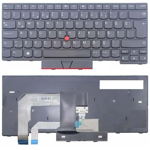 NOTEBOOK KLAVYE LENOVO THINKPAD A485 20MU 20MV SİYAH ÇERÇEVELİ TÜRKÇE