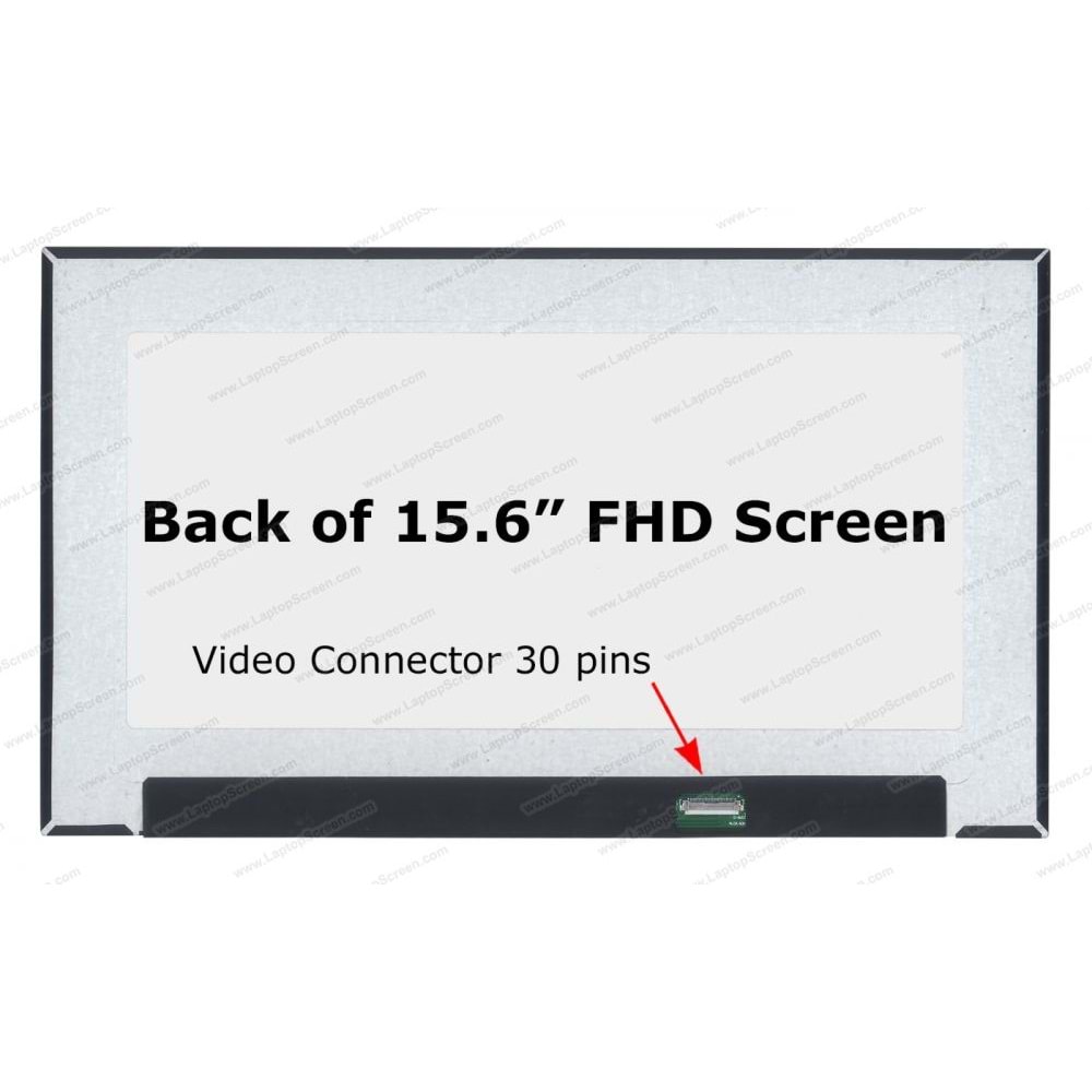 15.6 SLIM LED 30 PİN DAR KENAR FULL HD IPS VİDASIZ ALT TARAF DÜZ